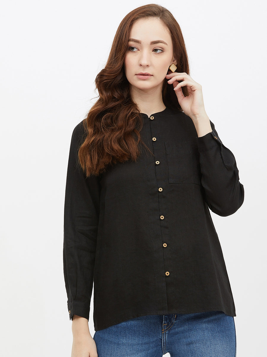 Unique Bargains Women's Plus Size Long Sleeve Collarless Denim Jacket -  Walmart.com